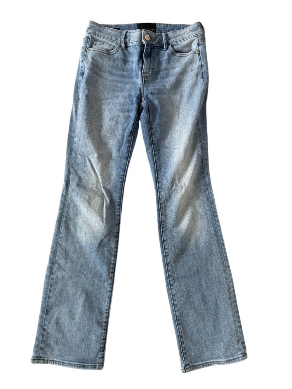 WHITE HOUSE BLACK MARKET WHBM Midrise Bootcut Everyday Soft Jeans Size 0 P
